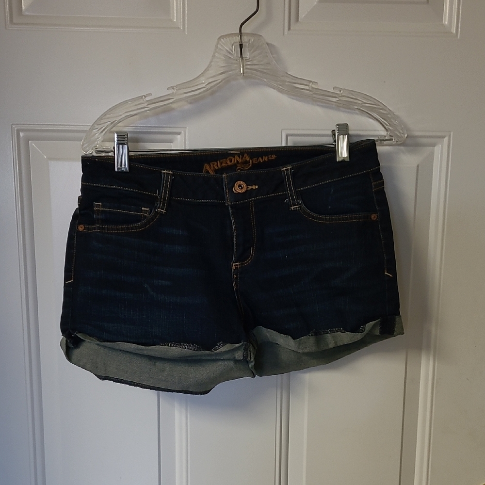 Arizona Jean Company Women's Deep Indigo Jean Shorts